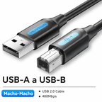 USB Printer Cable USB 3.0 2.0 Type a Male to B Male Cable for Canon Epson HP Zjiang Label Printer DAC USB Printer